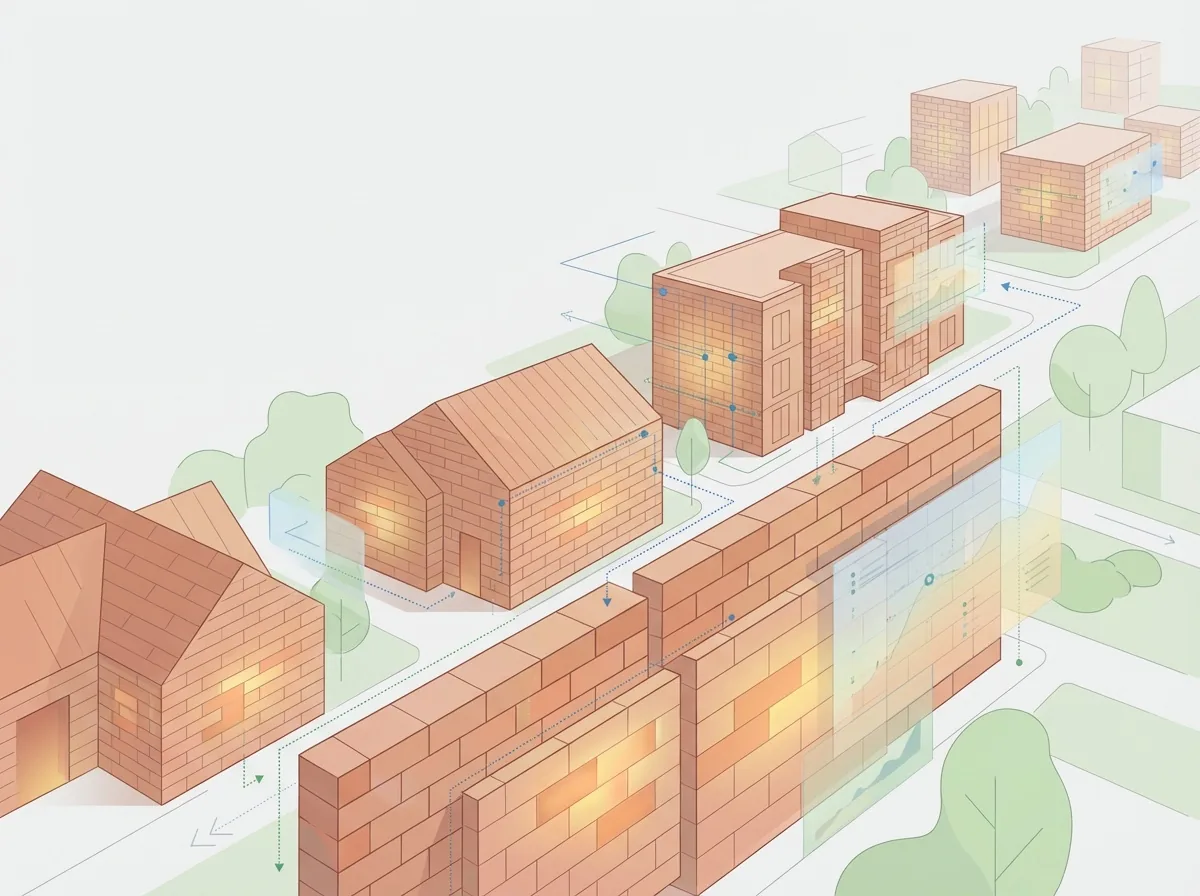 Think Brick interactive performance benchmarking — embodied energy and thermal comfort